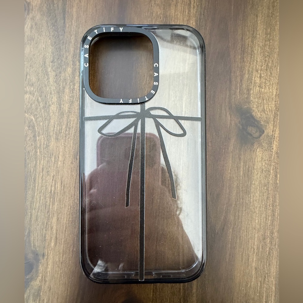 Casetify Black Ribbon Phone Case